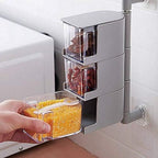 Three-Tier Wall-Mounted Seasoning Organiser — product image 4
