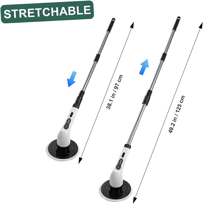Electric Cleaning Brush with Interchangeable Heads — product image 5