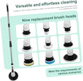 Electric Cleaning Brush with Interchangeable Heads — product image 1